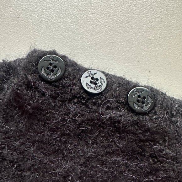 Crewcuts J.Crew Striped Soft Knit Sweater Girls Size 12 Alpaca Wool Blend - Picture 3 of 7